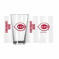 Moment-In-Time 16 oz Major League Baseball Cincinnati Reds Gameday Pint Glass MO3600454